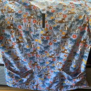 Divine Stretch Pajama Top with Dog Print